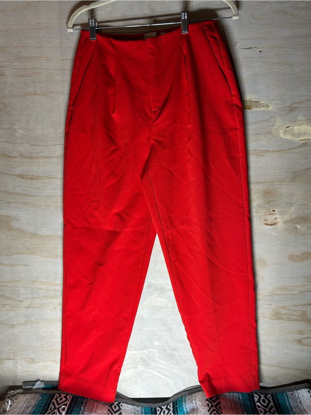 a new day Bright Red Men's Dress Pants